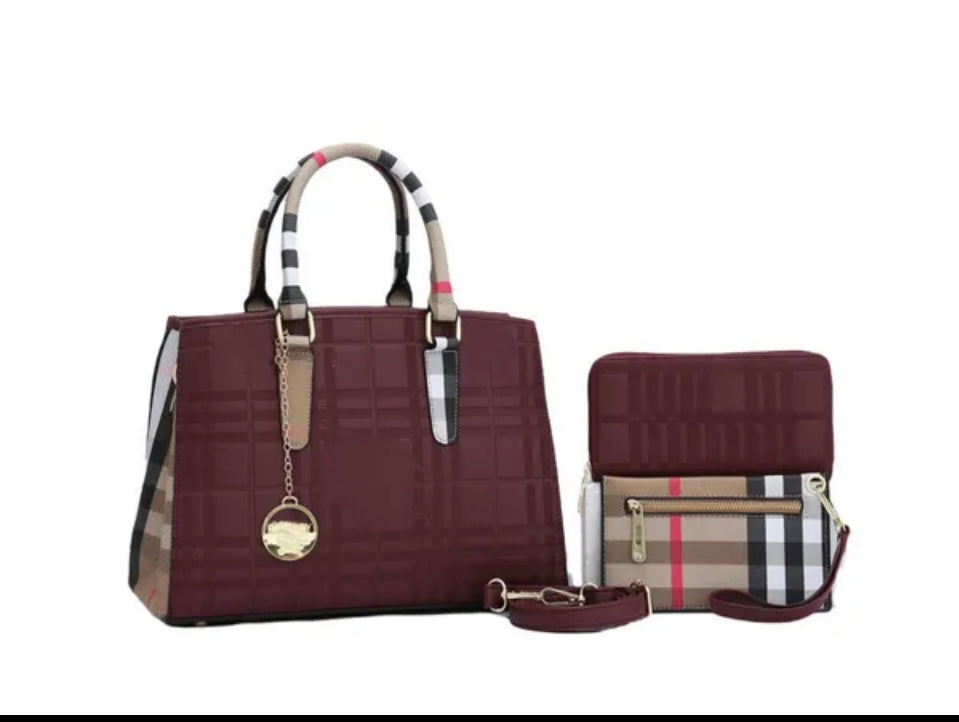 BURBERRY Handbag Multi Color