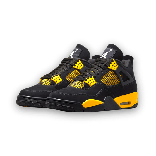 Air Jordan 4 Thunder black/Tour Yellow