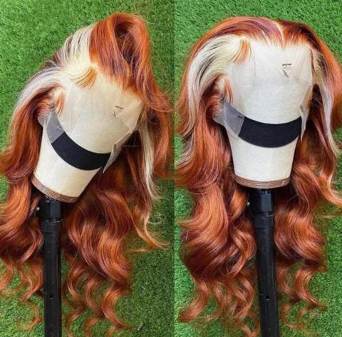 360 Straight Lace Front Wigs Human Hair pre plucked with Baby Hair 180% Density HD Transparent Glueless Wigs Human Hair for Woman ... SFD 360 Highlight Ombre Lace 20 inch.